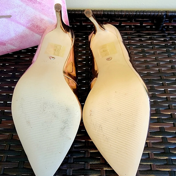Aldo Rose Gold 'Stressy' Pointed Toe Heels- size 9 - Picture 8 of 8